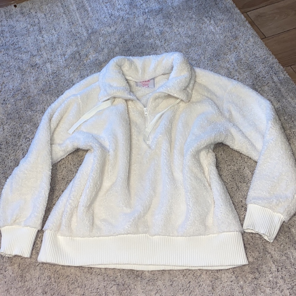 Members Mark Cozy Sherpa pullover